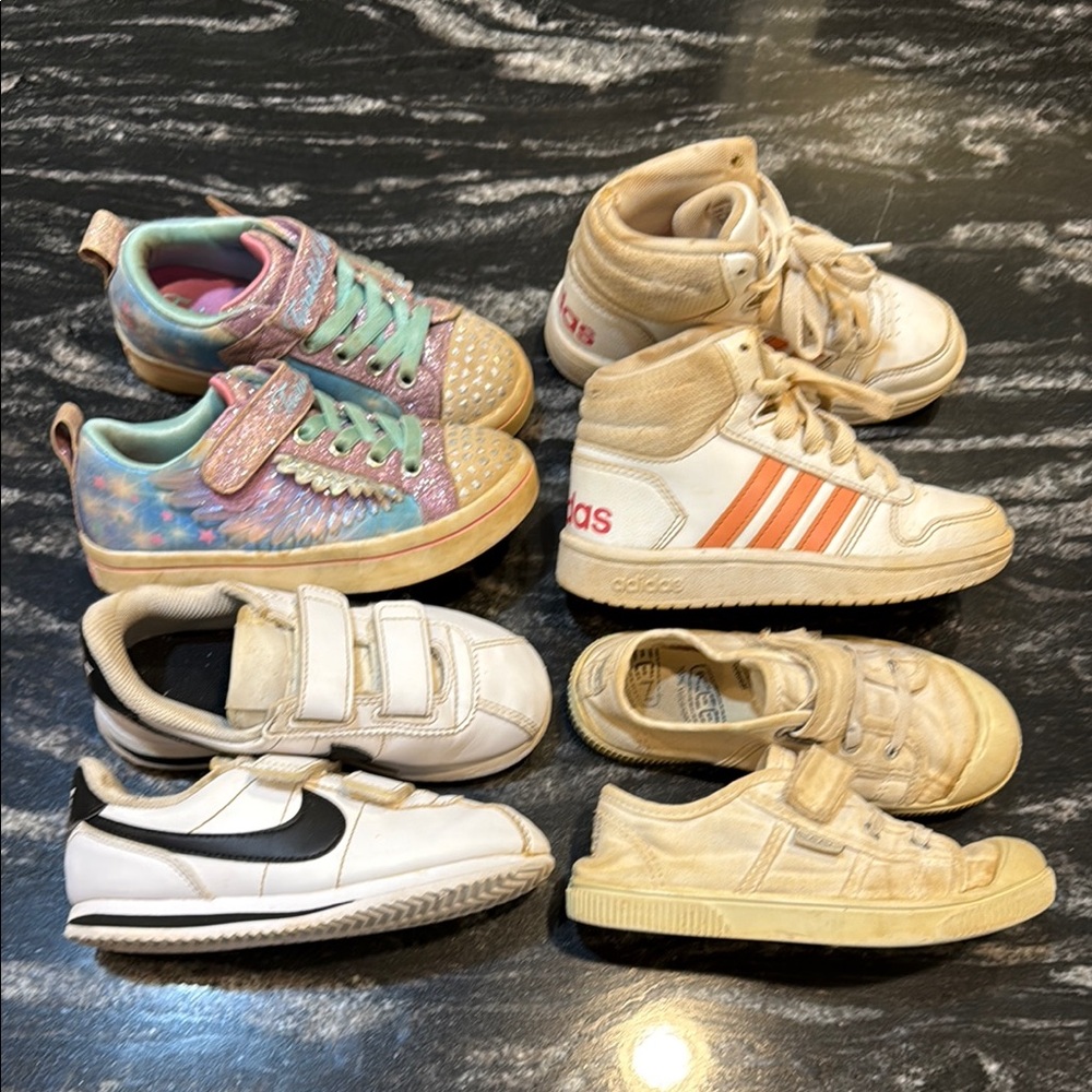 Adidas, Nike, Skechers and Keen Sneakers
